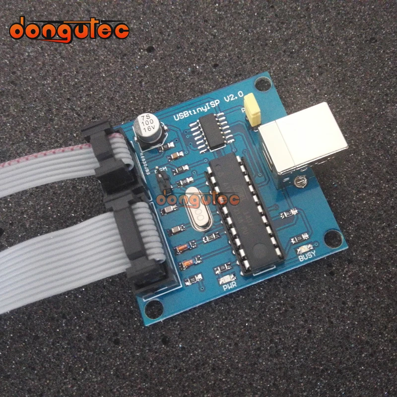 AVR microcontroller download USBtinyISP download manager dedicated USB interface cable for arduino