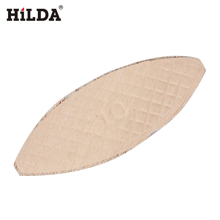 HILDA 100PCS No. 10# Assorted Wood Biscuits For Tenon Machine Woodworking Biscuit Jointer