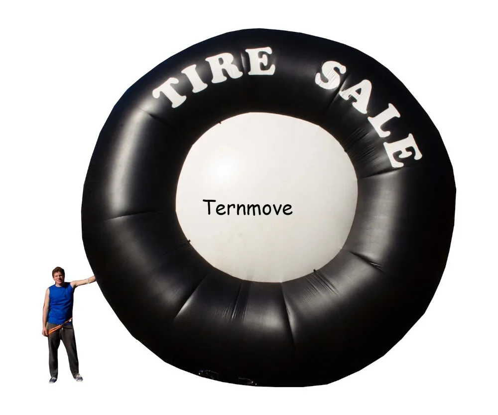 advertising inflatable tire model,inflatable tire replica tire balloon Event Advertising Tyre Product customized logo