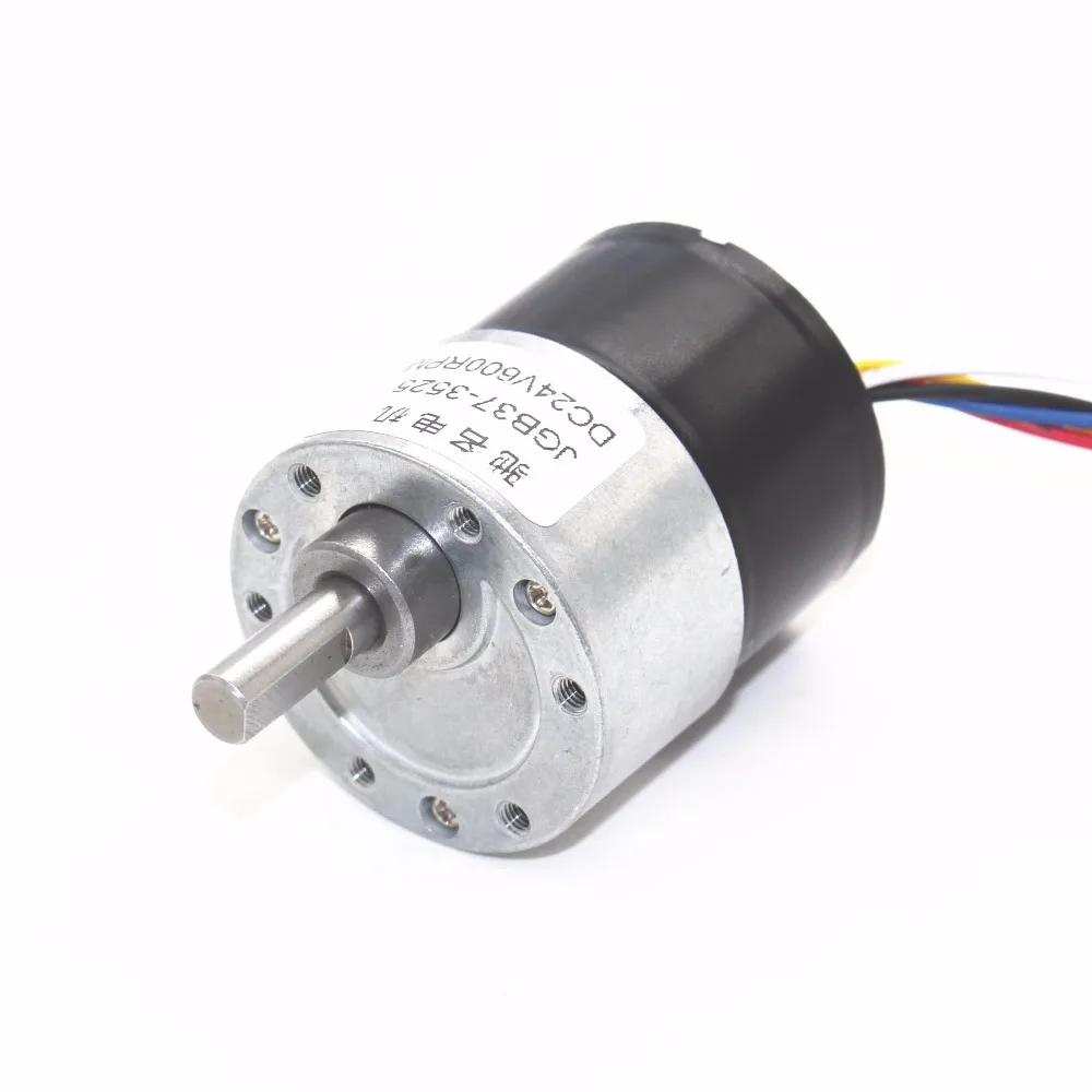 JGB37-3525 DC brushless deceleration motor, long life, low noise, CW/CCW signal feedback 12V24V