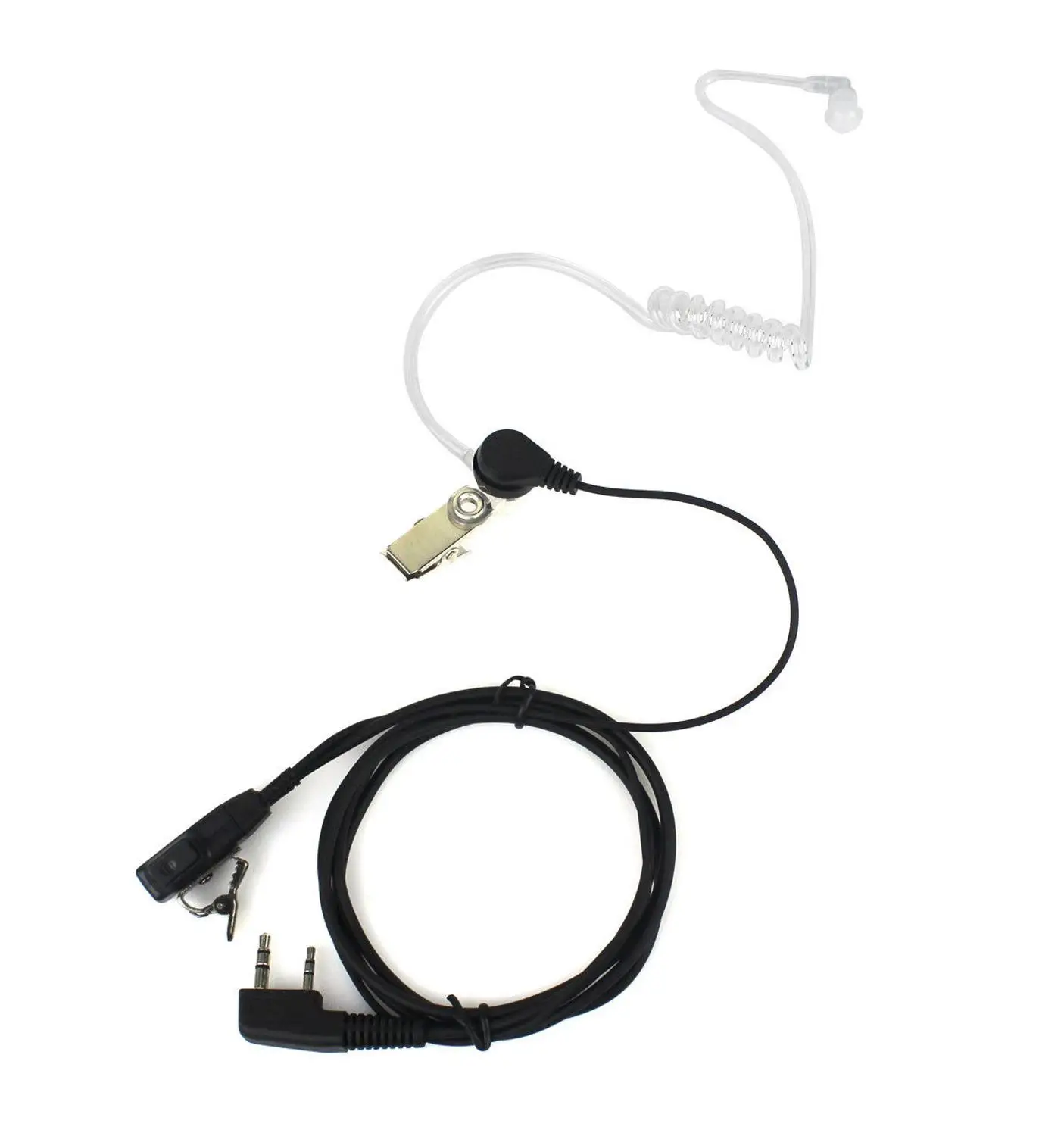 2-Pin Air Dcut Earpiece for QUANSHENG PUXING WOUXUN HYT TYT BAOFENG UV5R 888S