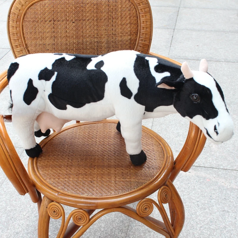 

big creative toy simulation cow dairy cow plush toy throw pillow ,present Xmas gift about 70cm c0634