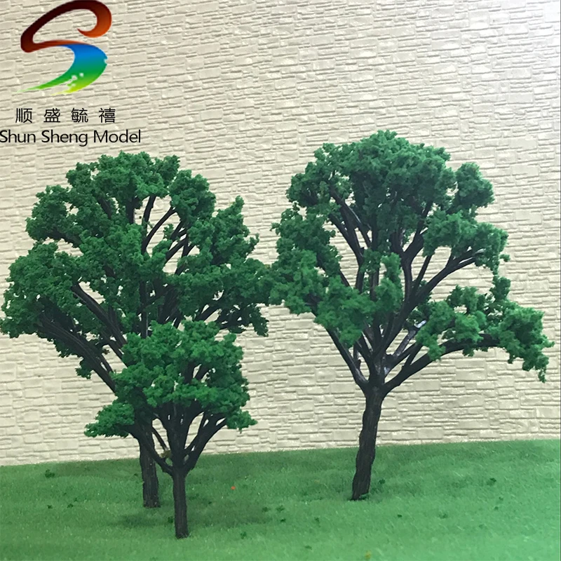 2019NEW  Scale Architectural Model Trees Landscape Scenery Miniatures Tree Building Kits Toys for Children