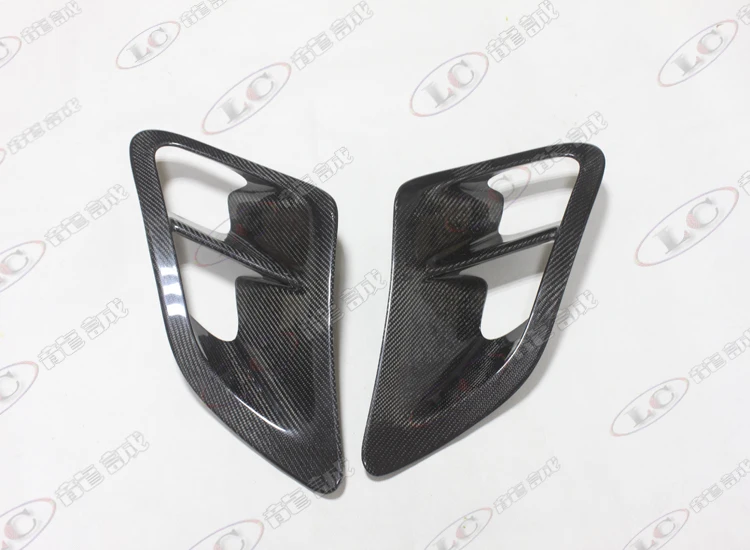 Fit for Porsche 997 911 Turbo Cabriolet modified leaf plate carbon fiber side air inlet