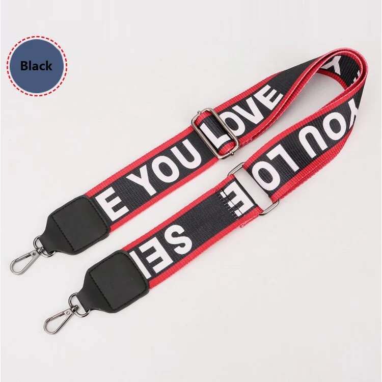 Bag Accessories Women National Adjustable Shoulder Straps Famous Brand Female Guitar Strap Female Strap Bag Straps Gun Buckle