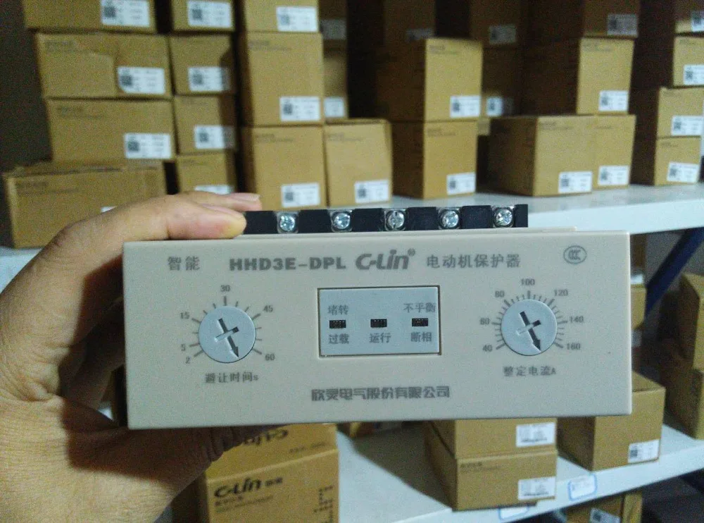 

HHD3E-DPL motor phase failure three-phase unbalanced overload blocking turn start avoidance protector AC380V