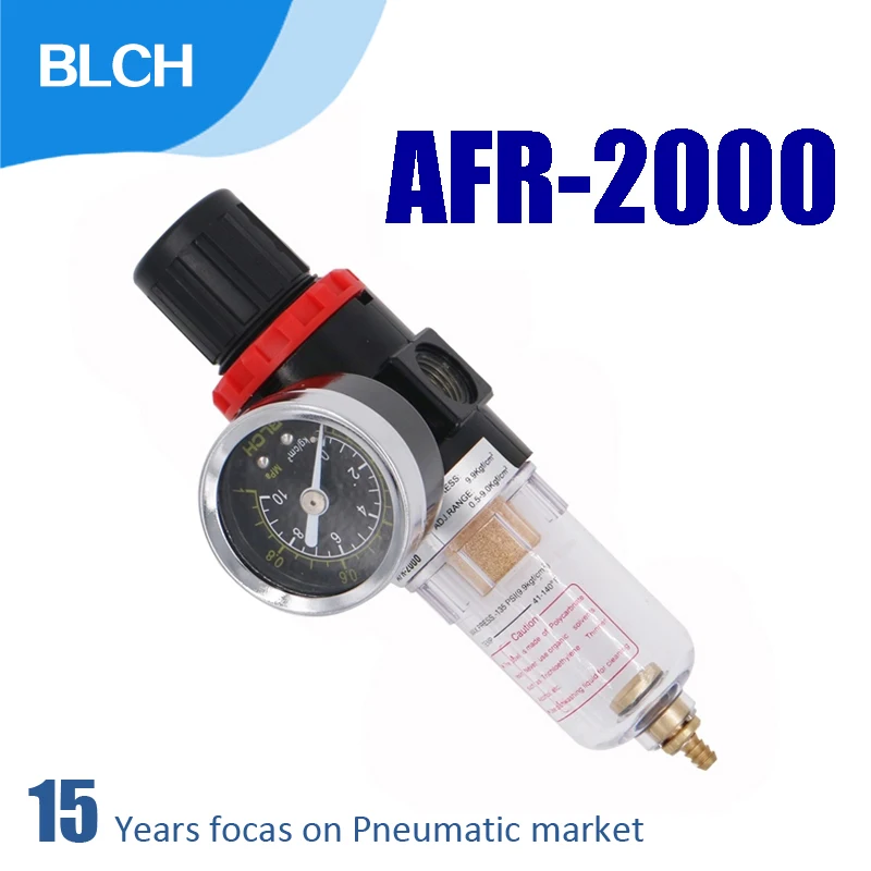 BLCH AFR-2000 Pneumatic Filter Regulator Air Treatment Unit RC 1/4