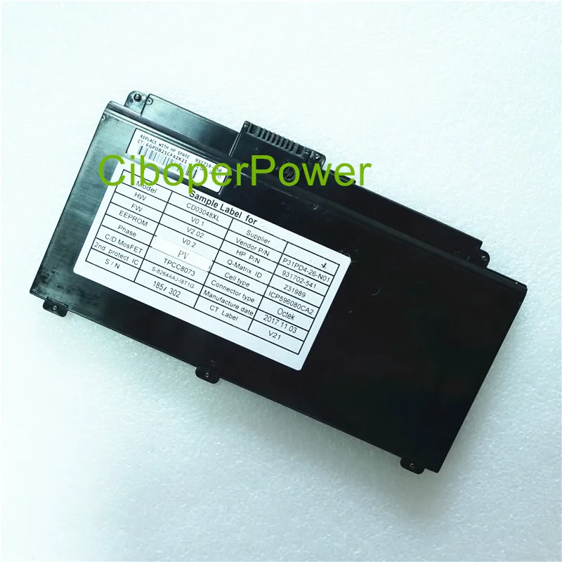 Original Battery For CD03XL HSTNN-IB813 931719-850 931702-171