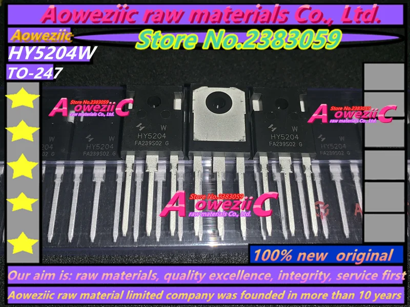 Aoweziic 2019 + 100 ٪ جديد الأصلي HY5204W HY5204 TO-247 FET 40V 320A