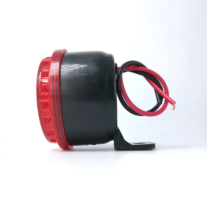 12V Alert siren horn security alarm indicator light strobe signal warning light lamp LED flashing light six sound airplane sound image 2