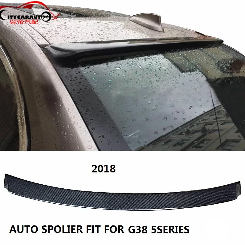 CITYCARAUTO G38 Carbon Fiber Rear TOP Spoiler Carbon Fiber Wing Fit For New 5 series G38 2017 2018