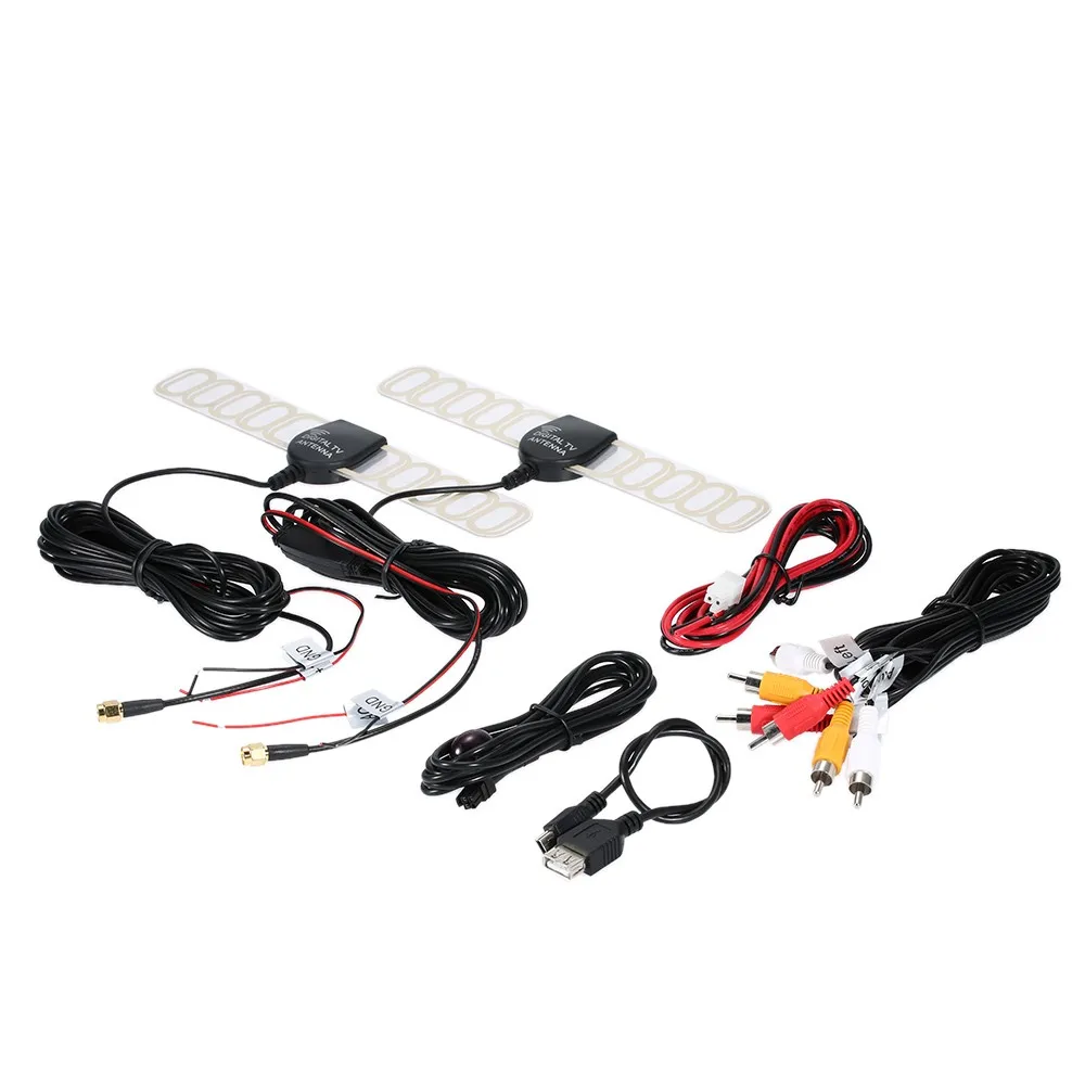 

dvb t2 box digital Tv receiver with two tuner/antenna for car high speed Strong Signal Receiver for Car Monitor dvb-t2