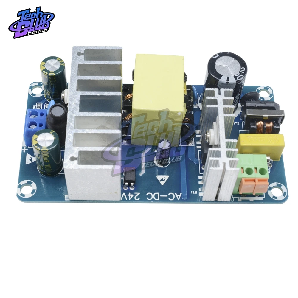 100W 4A 6A Stable High Power Switching Power Supply Board AC 110V 220V to DC 24V Power Transformer Step Down Voltage Regulator