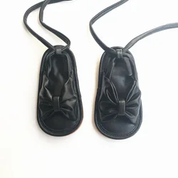 PU 가죽 아기 샌들 아기 moccasins 긴 레이스 아기 소녀 신발 패션 소녀 샌들