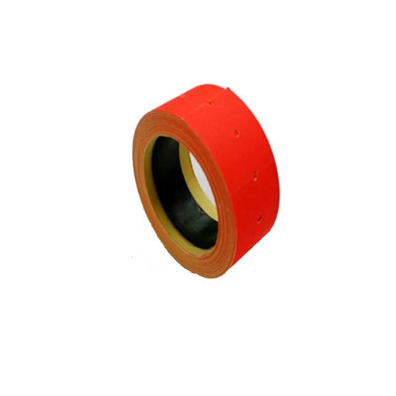 Einzelhandel 1 Rolle 500 Stück weißes selbstklebendes Preisschildpapier Preisschild Mark Aufkleber für MX-5500 Preisschildpistole Etikettierer
