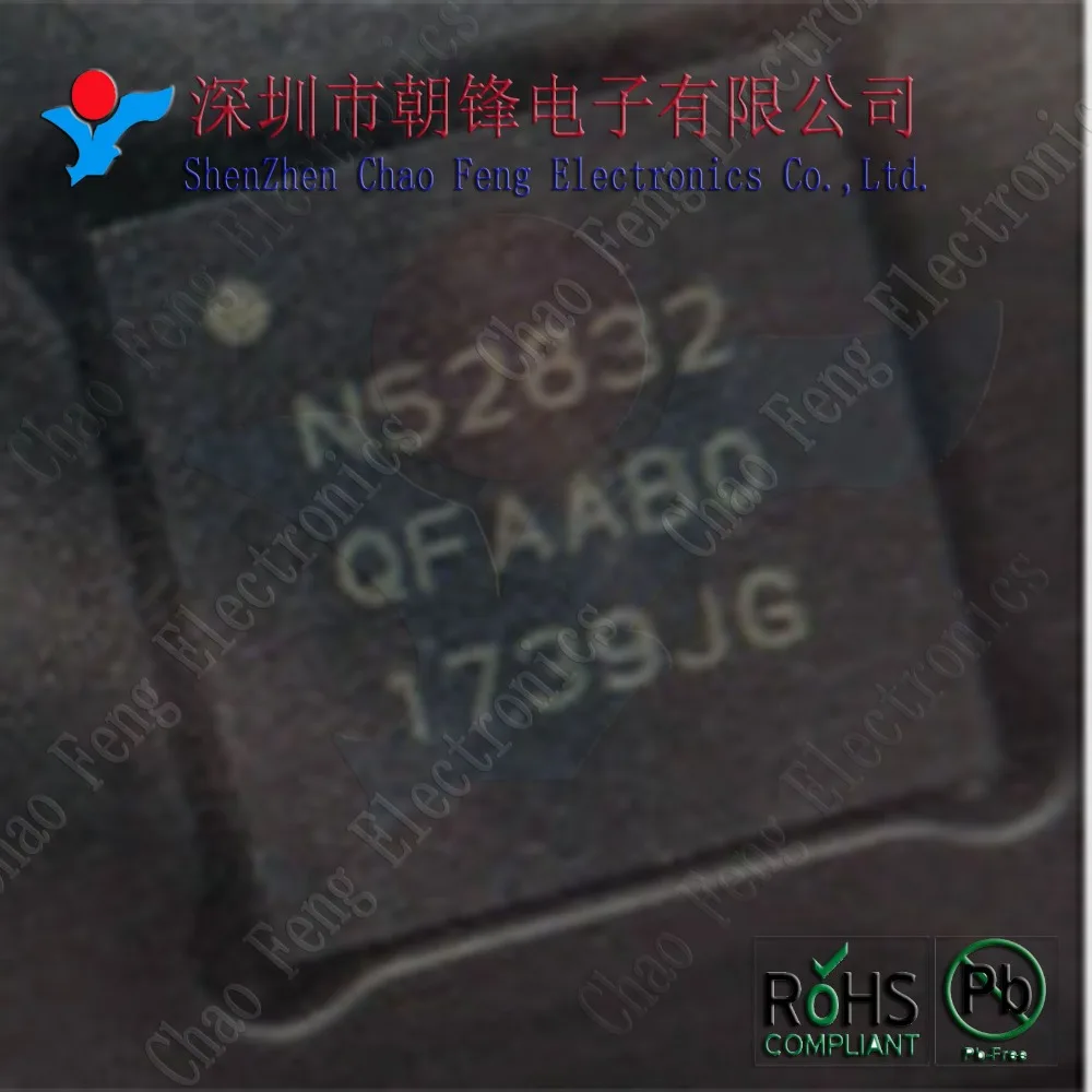 

NRF52832-QFAA-R NRF52832-QFAA NRF52832 N52832 QFN48 Bluetooth wireless chip