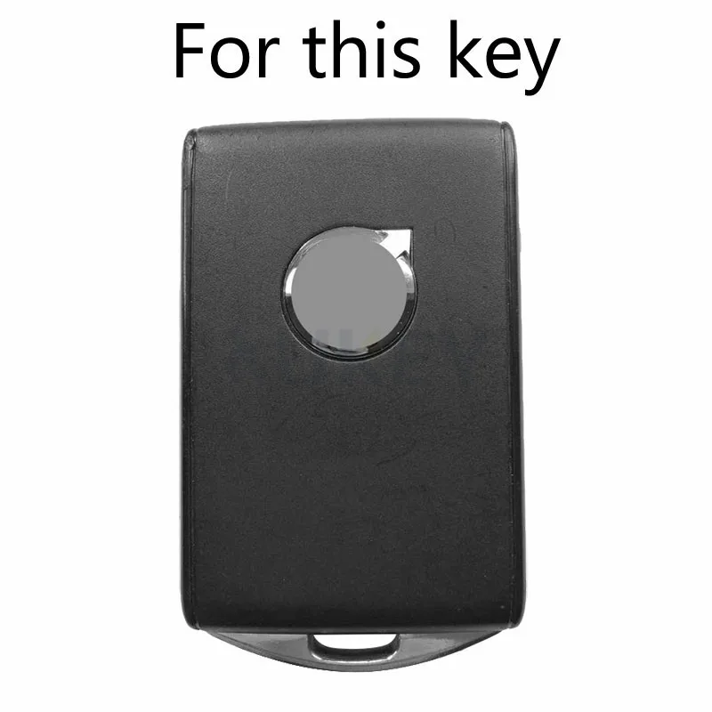 Silikon Auto Schlüssel Fall Abdeckung Für Volvo XC40 XC90 S60 S90 S80 C30 V70 V90 XC70 2017 2018 2019 2020 Fernbedienung Fob Shell Haut Halter – Detail 3