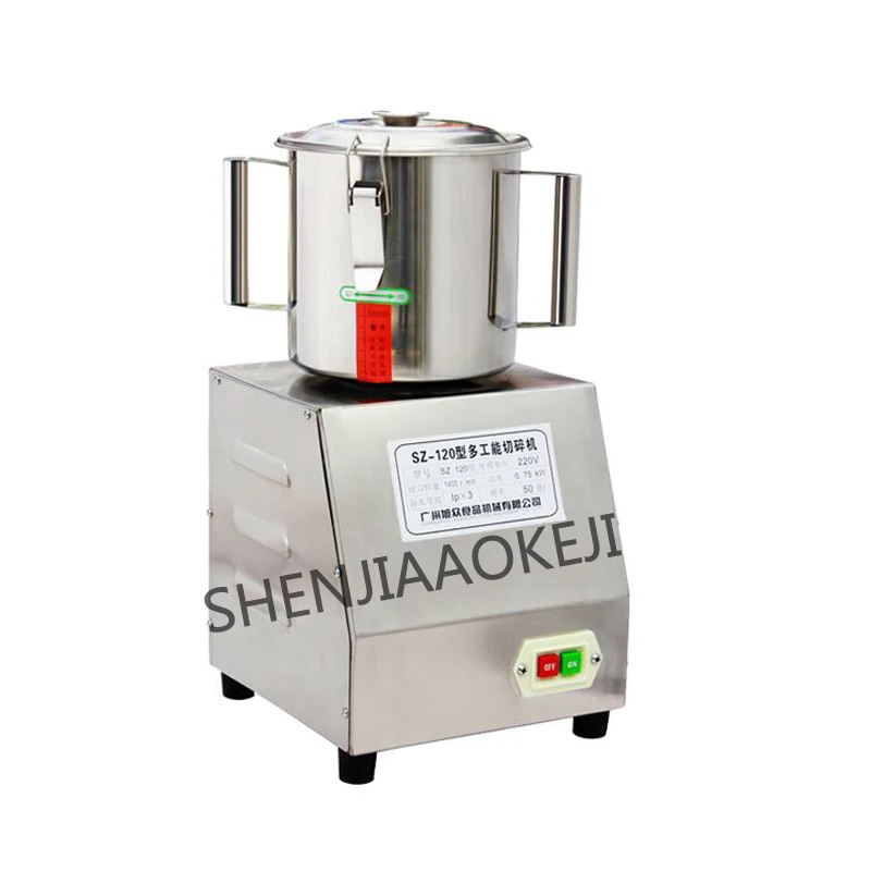 

Multifunctional Meat Grinder shredder 1400 r/min Small cut vegetables Processor Consumer and commerciallfood grinder 220V