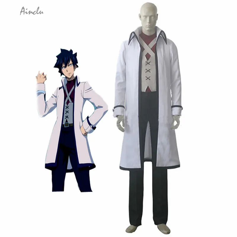 

Ainclu Free Shipping Fairy Tail Gray Fullbuster After Sevens Years Brand Cosplay Costumes