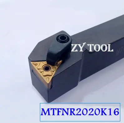 MTFNR2020K16 20*20*125mm Metal Lathe Cutting Tools,CNC Tool Cylindrical turning tool, External Turning Tool,Type MTFNR/L