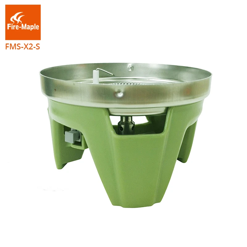 Fire Maple Stainless Steel One-Piece Portable Spare Outdoor Hiking Camping Stove For Fixed Star X2 X3 Cooking Stove 65g FMS-X2-S