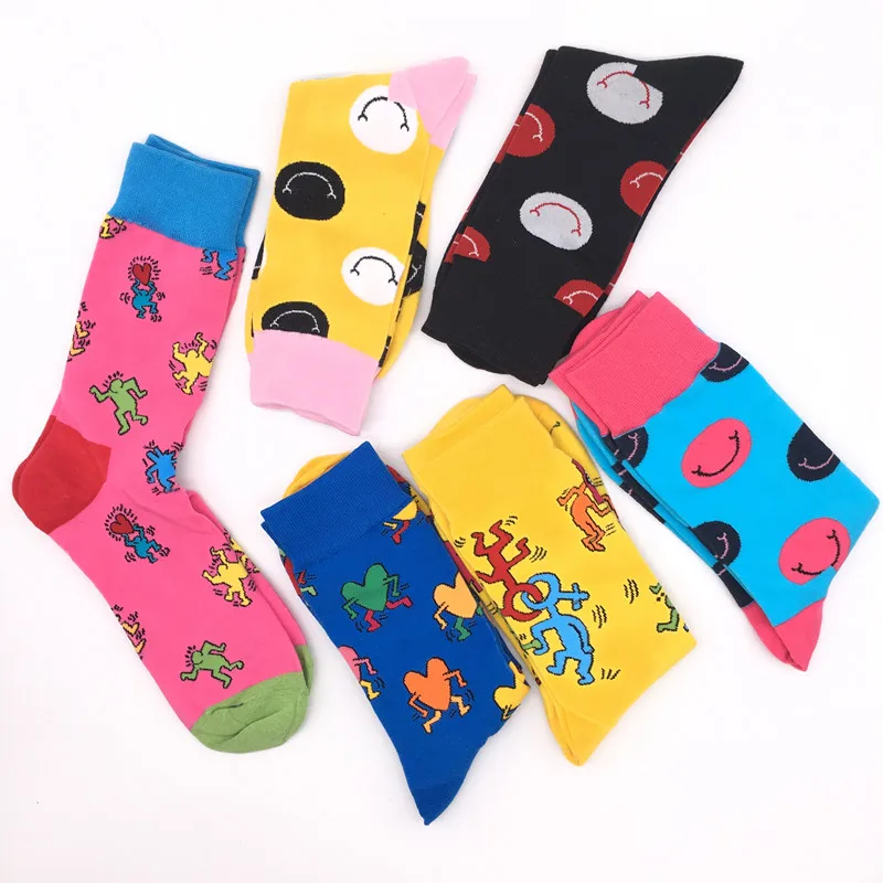 

2020 colorful socks tide socks men socks wholesale high season socks manufacturers no gift box