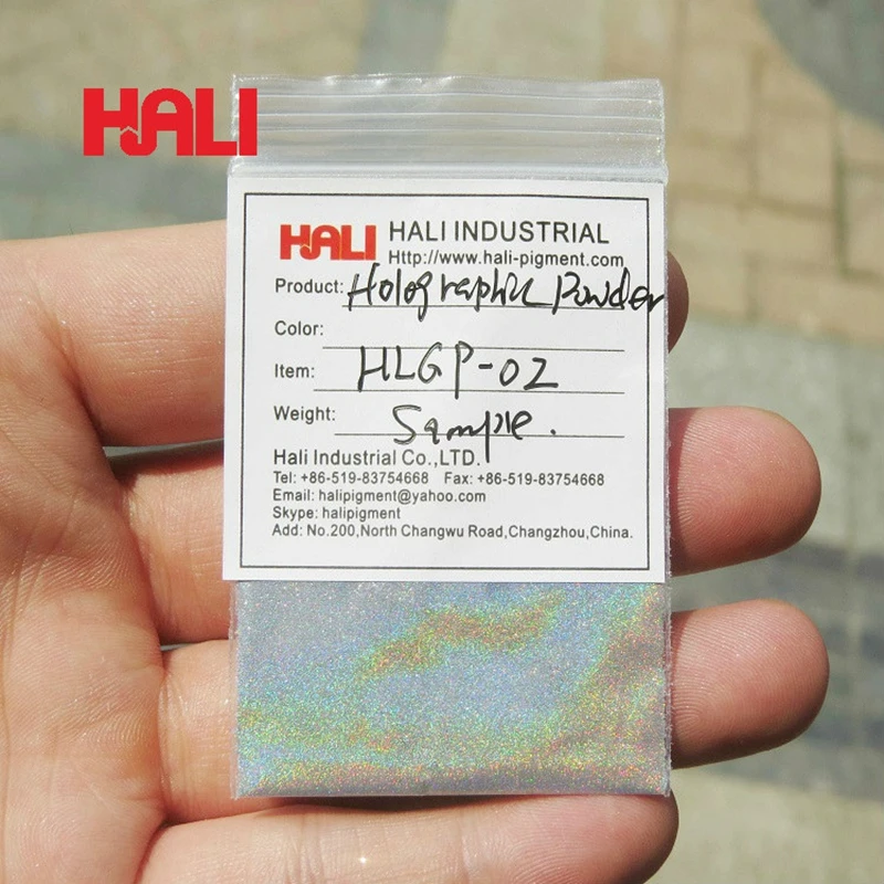 1 g/Dose, holografisches Effektpigment, Chamäleon-Pigment, Hologramm-Flocken, Regenbogen-Pigment in Pulverform, weit verbreitet für Lacke, Nägel usw. – Detail 4