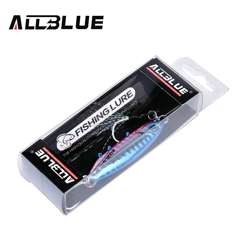 ALLBLUE New DRAGER Metal Cast Jig Spoon 15G 30G Shore Casting Jigging Fish Sea Bass Fishing Lure  Artificial Bait Tackle