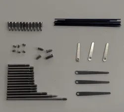 2 Sets Clarinet Roller And Clarinet Screws Spring In Clarinet Repair