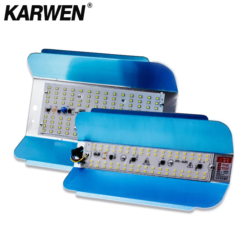 KARWEN LED LODINE 텅스텐 LED 투광 조명, 50W, 100W, 220V, LED 스포트라이트 반사판, LED 투광 조명, 야외 조명, 정원 램프