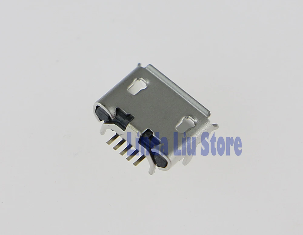 60 Buah/Lot Soket Pengisi Daya Port Konektor Joystick Baru Port Pengisi Daya Data Usb Mini untuk Pengontrol Nirkabel PS4