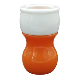 Dscosmetic Radish white resin shaving brush handle for diy shaving brush