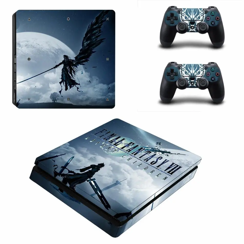 

Final Fantasy XII Remake FF7 7 PS4 Slim Skin Sticker For PlayStation 4 Console and Controllers PS4 Slim Skin Sticker Decal