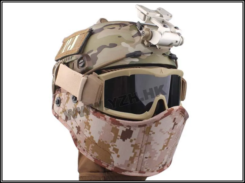 EMERSON- Hunting Armor Face Mask, Airsoft Equipment, AOR1, BD6635B, War Games Gear