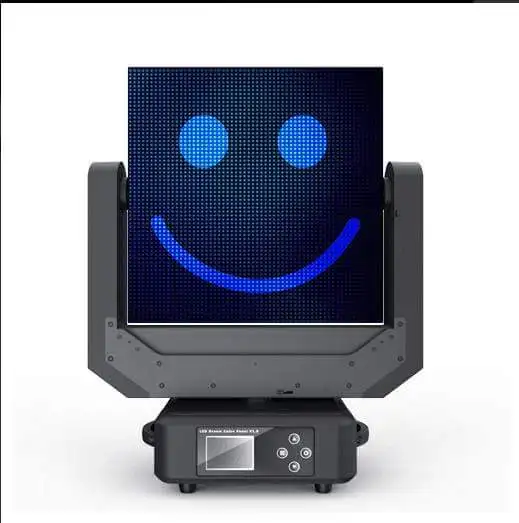 

2pcs/lot DHL SHIPPING led moving head light good effect newest light +1pcs dual model led screen video player