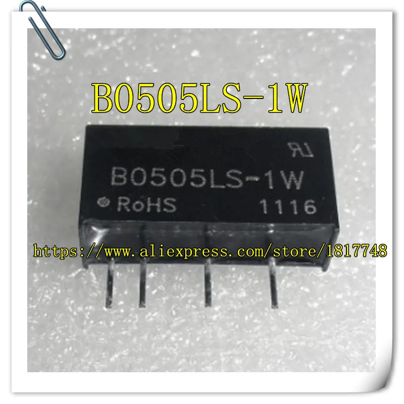 5PCS/LOT  Free Shipping B0505LS-1W B0505LS1W B0505LS DC-DC power module 1W/5V isolated power supply