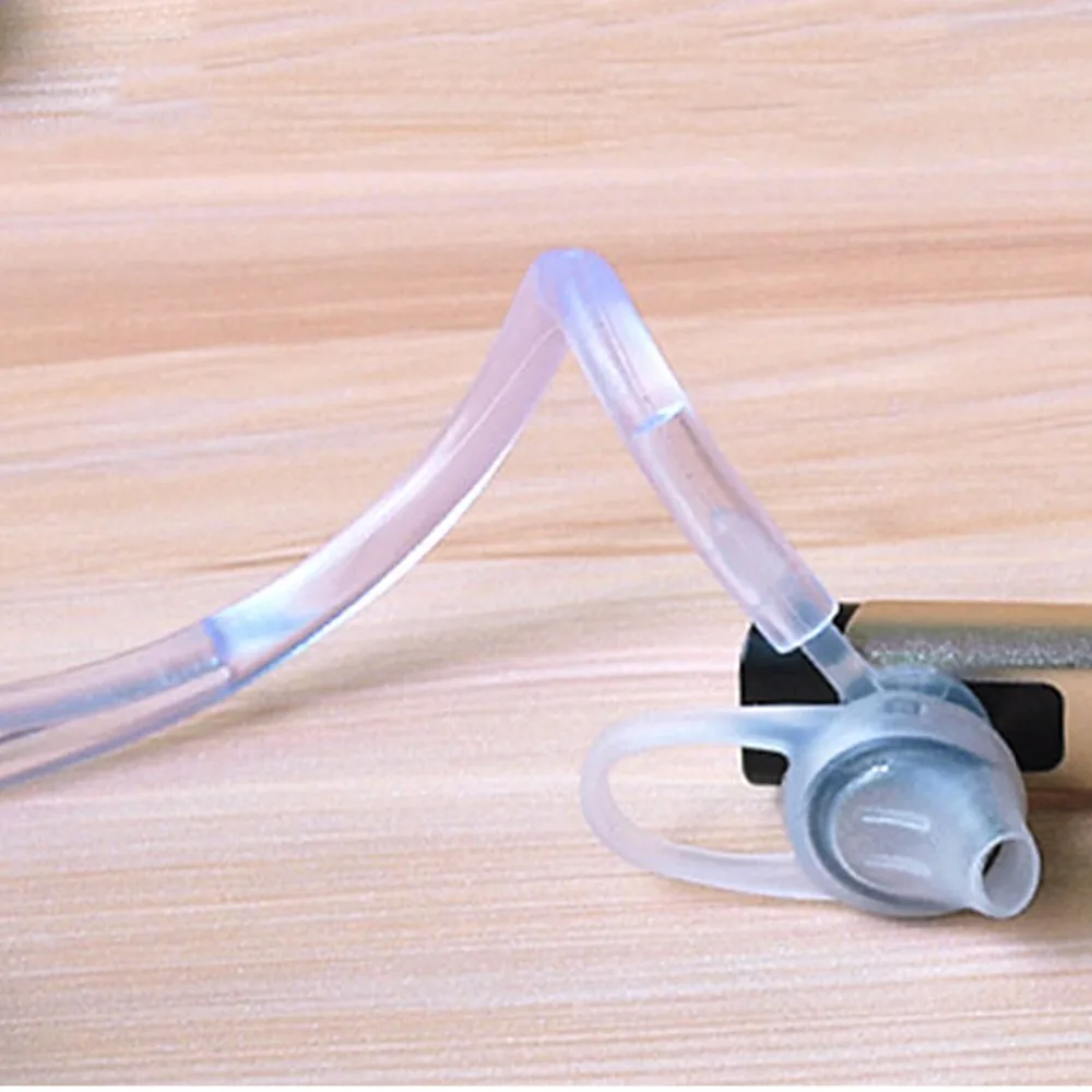 2pcs 6mm 7mm 8mm 10mm Transparente Silicone Gancho Loop Clipe Fone De Ouvido Fone De Ouvido Para Bluetooth