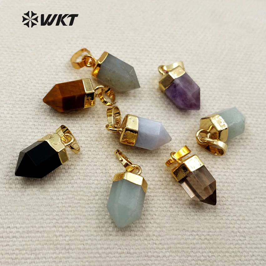 

WT-P1279 WKT Оптовая Продажа Топ Мода Высокое качество для женщин ювелирные изделия великолепный натуральный камень ожерелье кулон