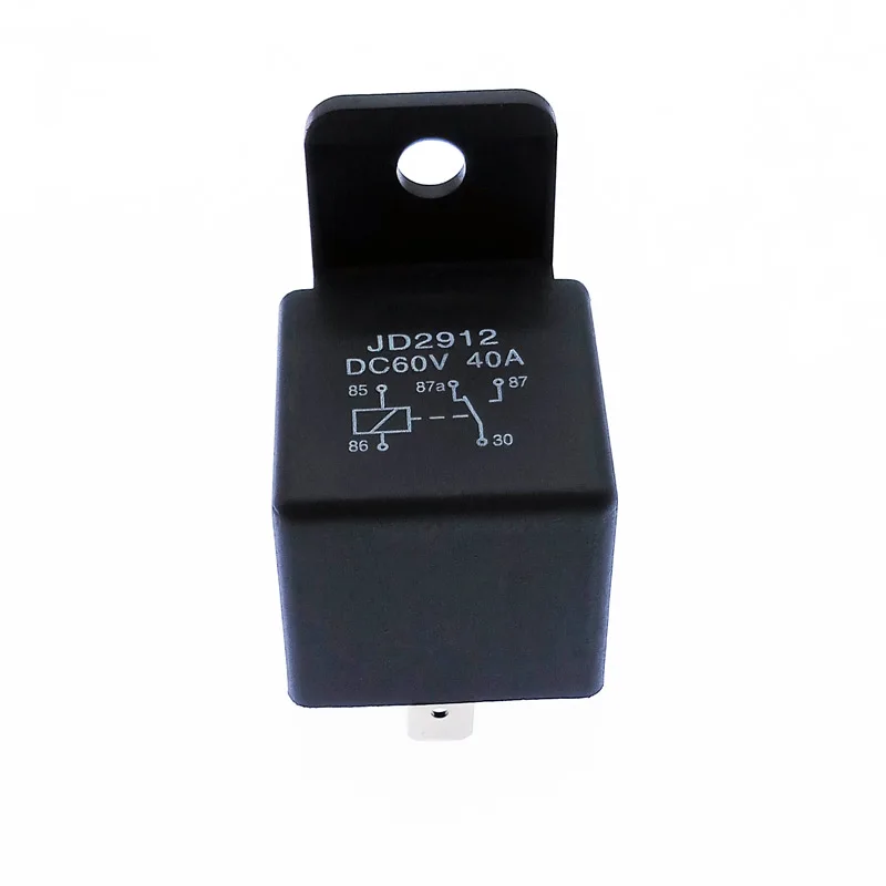 40A Auto Car relay JD2912 5 Pin DC 12V 24V 36V 48V with Mounting Hole Coil Power 1.8W Automobile Control Device