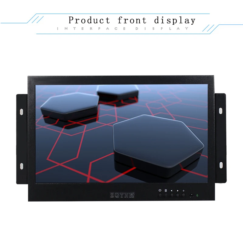 

10 inch LED open embedded security LCD monitor HDMI computer monitor BNC interface HD monitor