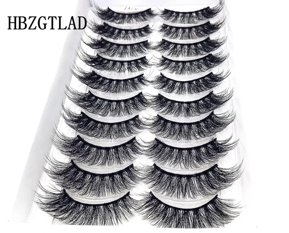 38 Styles 10 pairs natural false eyelashes fake lashes long makeup 3d mink lashes extension eyelash mink eyelashes for beauty