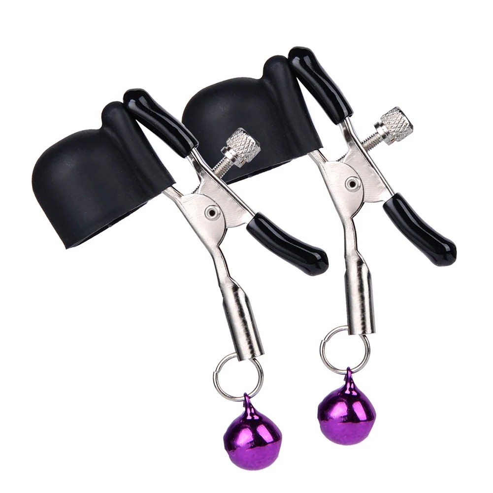 

Women Nipple Clamps Breast Vibrating Clip with Chain Slave Fetish Sex Toys Nipple Boobs Stimulation Vibrators секс игрушки