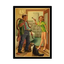 WWII vintage pin-up girl poster #6