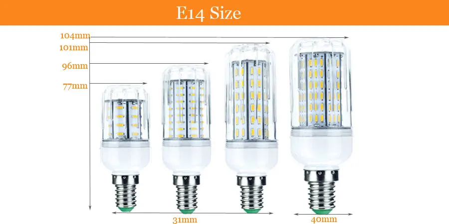 높은 광속 4014 SMD 깜박임 LED 옥수수 전구 E27 E14 220V LED 램프 스포트 라이트 10W 20W 25W 30W 샹들리에 전구 조명