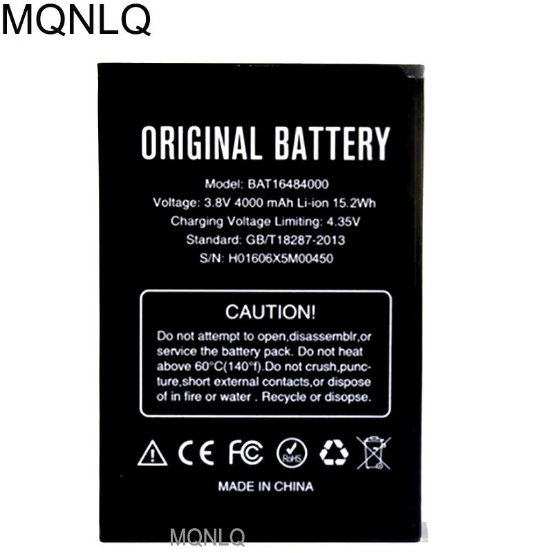 battery for DOOGEE X5 MAX Battery For DOOGEE X5 MAX Pro  Batterie Bateria 4000mAh Large Capacity MQNLQ