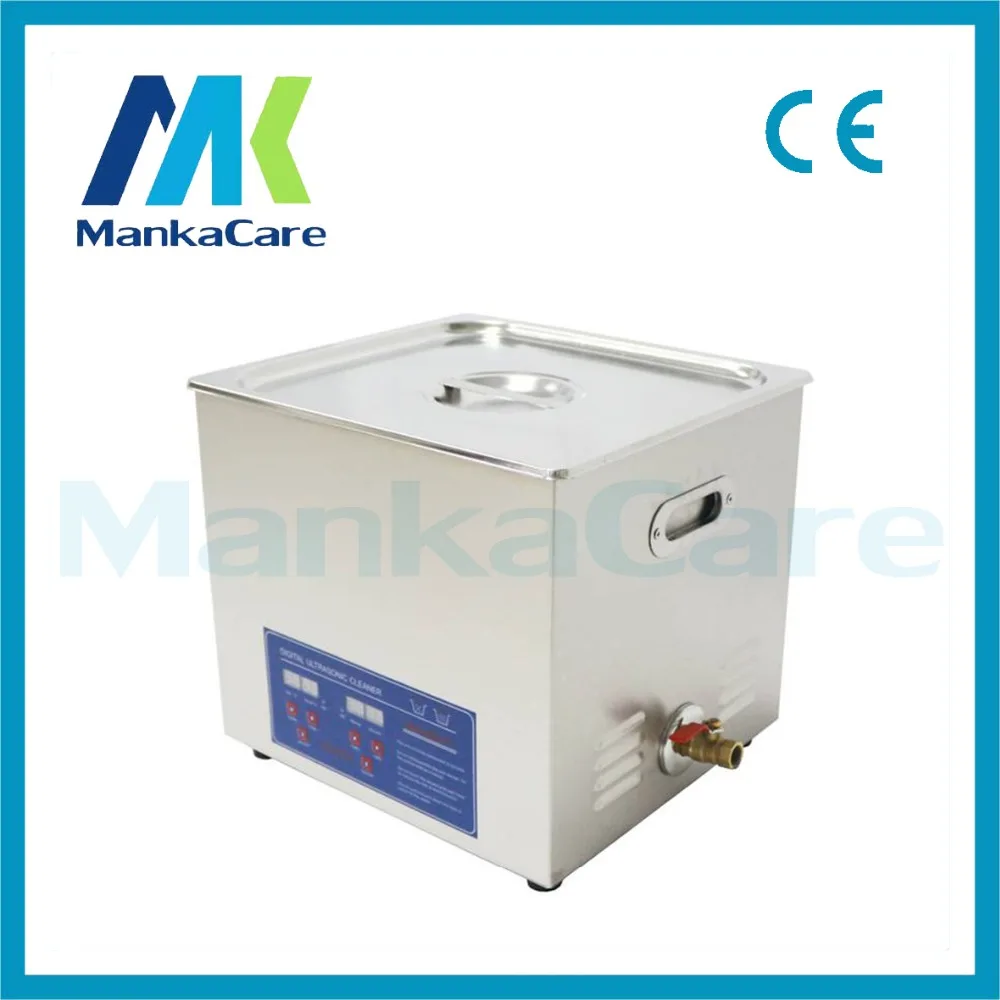 High Power Dental Stainless Steel 19L Ultrasonic Cleaner Cleaning Machine Digital Heated Cleaning Machine