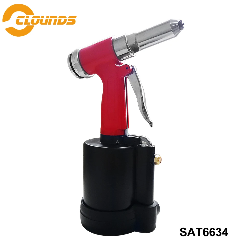 SAT6634 Riveter Industrial Nail Riveting Tool Multi-Use Air Rivet Nut Guns