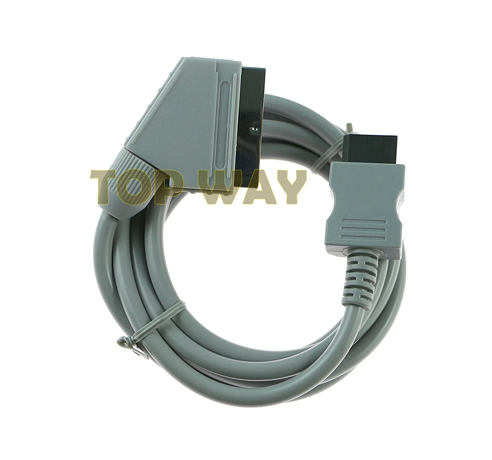 20PCS RGB Scart Cable Video HD HDTV AV Cord Cable PVC Jacket 720p/1080i for Wii Video Game Console PAL