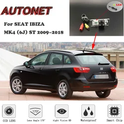 AUTONET HD Night Vision Backup Rear View camera For SEAT IBIZA ST MK4 (6J) ST 2009~2018 CCD/license plate Camera