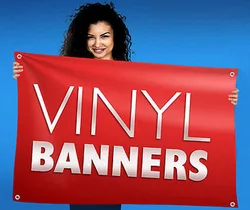 Custom All Sizes Vinyl Banner,Outdoor Signs, Full Color, Waterproof, 16OZ Material, Make the Metal Rings Aroude Edge